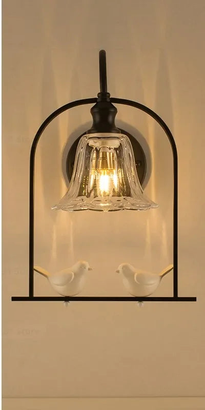 applique murale moderne led en forme d'oiseaux pour décoration - vue 10 sur 12