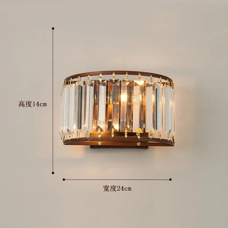 applique murale en cristal pour décoration moderne et artistique - vue 8 sur 8