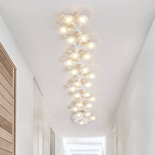 plafonnier nordique long décoratif moderne étoile prunier - vue 2 sur 11