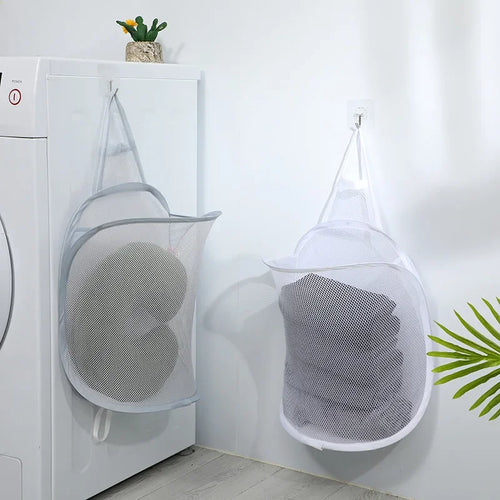 panier à linge pliable pour un rangement organisé - vue 3 sur 6