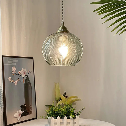 suspension moderne en verre pour éclairage intérieur décoratif - vue 3 sur 8