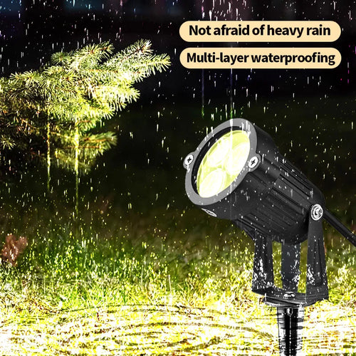 lampe de jardin led étanche pour éclairage extérieur décoratif - vue 7 sur 8