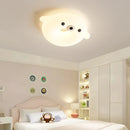 plafonnier led chat mignon pour chambre d'enfant prince et princesse