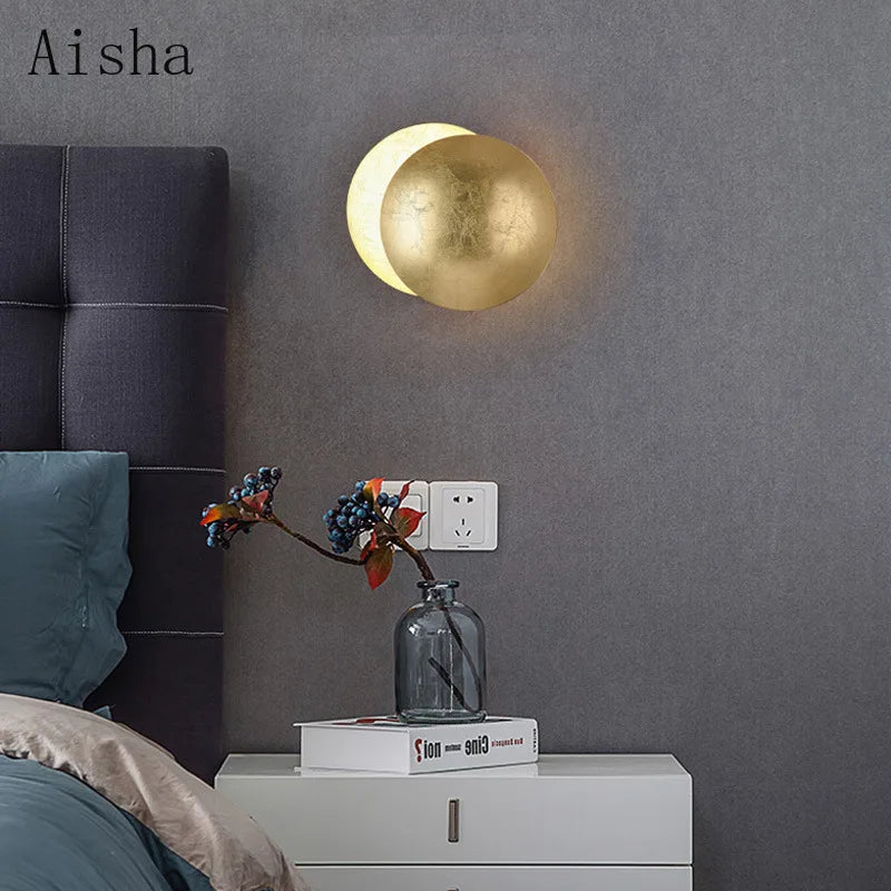 applique murale en forme de lune design nordique décor intérieur - vue 3 sur 10