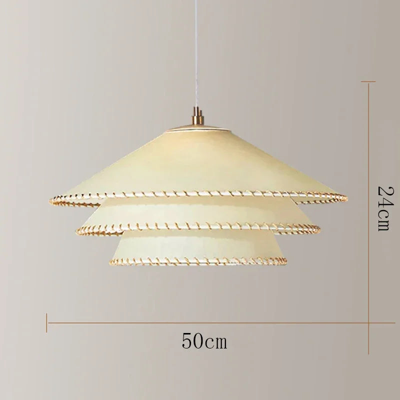 suspension en parchemin nordique pour décoration intérieure et magasin - vue 7 sur 8