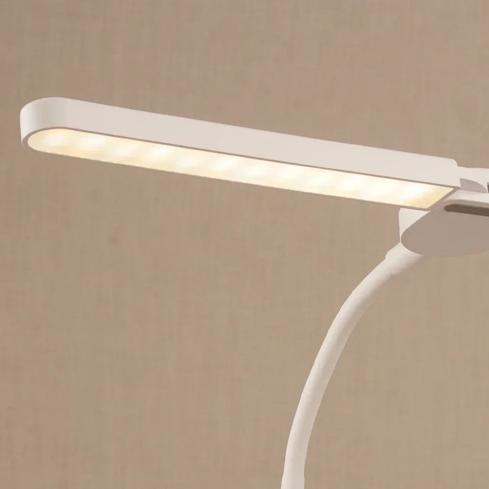 lampe de bureau tactile led pliable col de cygne protection des yeux - vue 6 sur 13