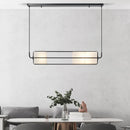 suspension en verre moderne pour éclairage de luxe intérieur