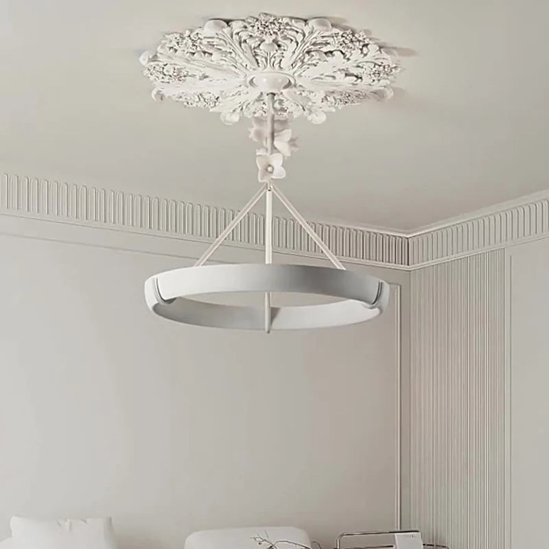 Aipaite Modern Faux Sculpture Round Chandelier is an indoor light fixture for living room, study and bedroom - vue 1 sur 22