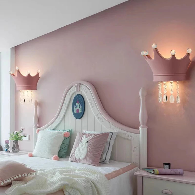 appliques murales en cristal pour chambre d'enfant moderne - vue 3 sur 6