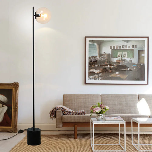 lampadaire led moderne sphéroïde créatif pour intérieur réglable - vue 3 sur 10
