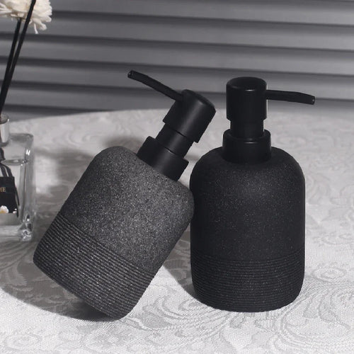bouteille d'émulsion en grès pour salle de bain luxe - vue 4 sur 11