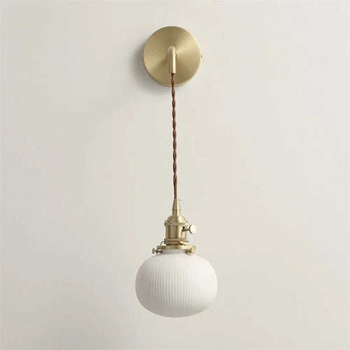 applique murale led nordique moderne en céramique vintage - vue 16 sur 15