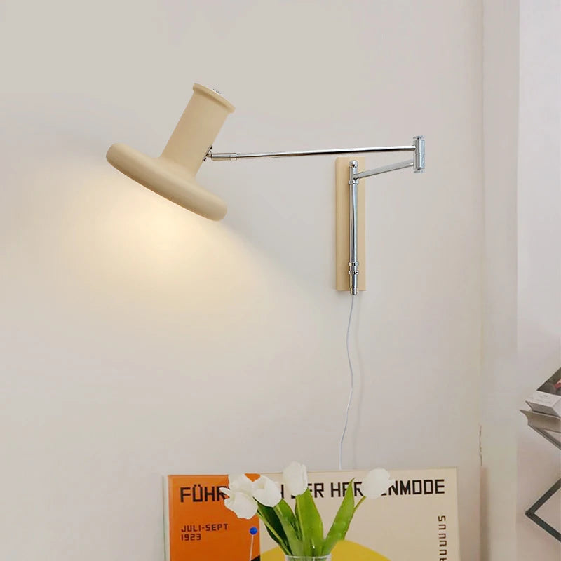 applique murale led créative à bras long pour intérieur - vue 4 sur 7