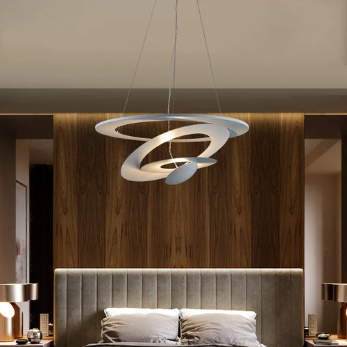 suspension design en métal pour un éclairage moderne - vue 3 sur 6