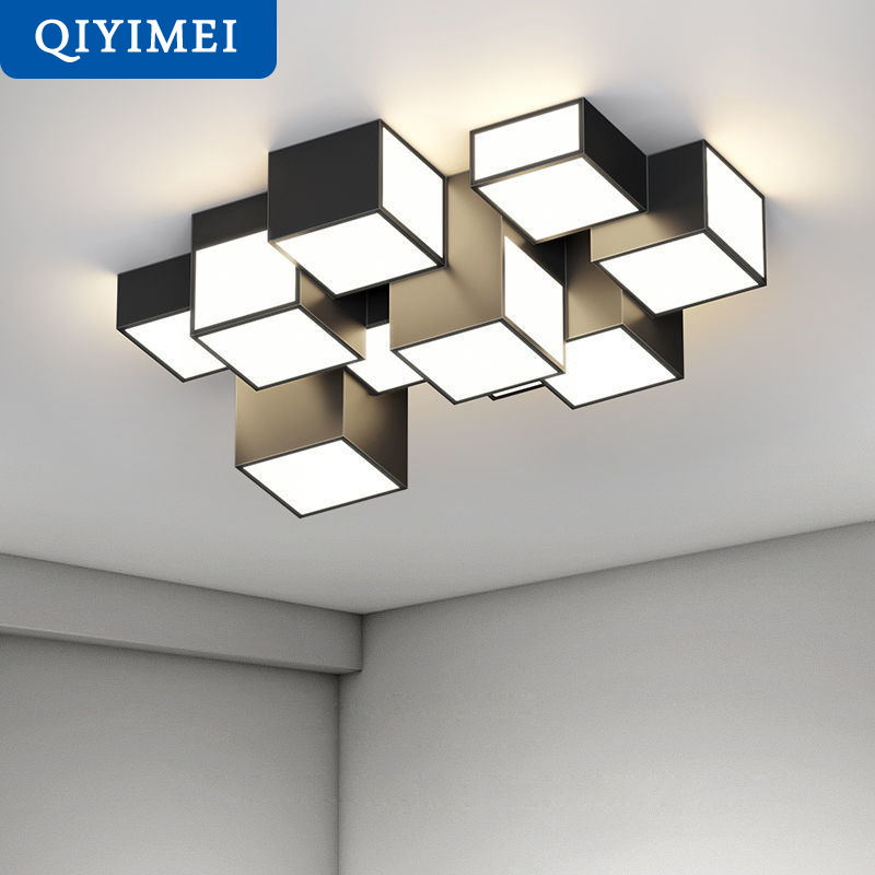Lustre LED minimaliste intérieur éclairage cuisine - vue 4 sur 14