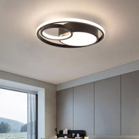 plafonnier led moderne 3 couleurs pour intérieur maison