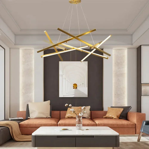 suspension LED design moderne pour décoration intérieure - vue 4 sur 8