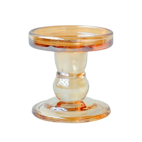 bougeoir en verre pour bougie chauffe-plat décoratif outdoor - vue 14 sur 24