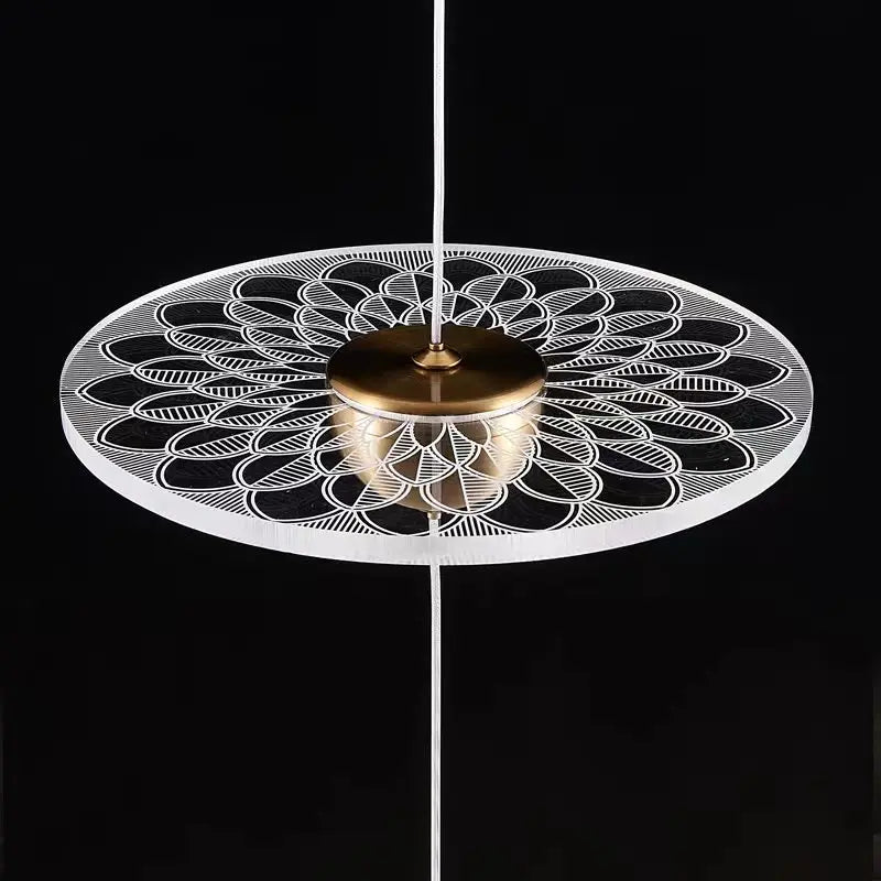 lustre moderne pour escalier design nordique simple et élégant - vue 4 sur 21
