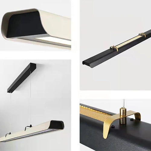 plafonnier led suspendu design minimaliste pour restaurant bar ou magasin - vue 6 sur 8
