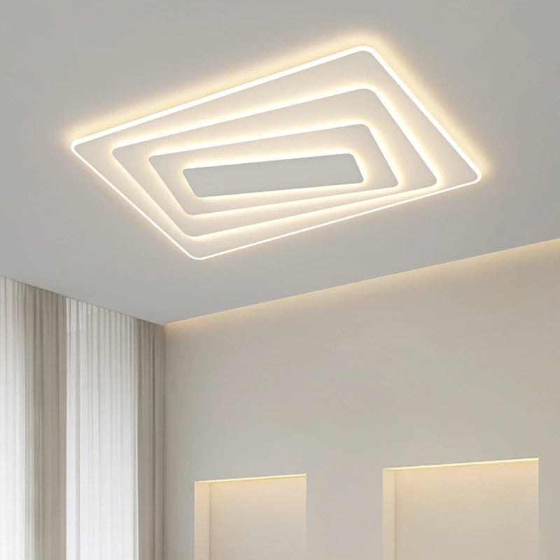 Plafonniers LED modernes salon salle à manger éclairage décor Lustre plafond Lustre lampe intérieure chambre cuisine luminaires - vue 7 sur 13