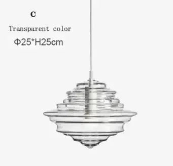 lustre nordique en verre pour un éclairage décoratif élégant - vue 15 sur 15