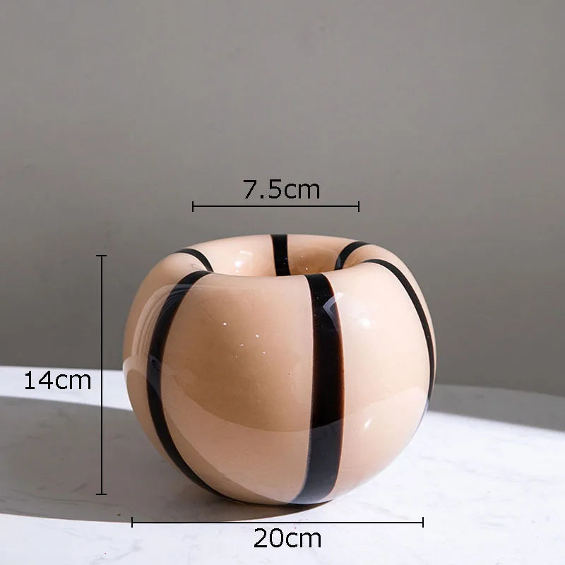 vase en verre créatif pour fleurs et arrangements modernes - vue 9 sur 14