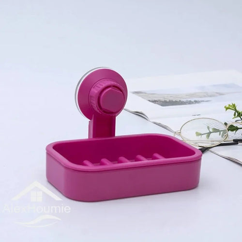 boîte à savon avec égouttoir et ventouse pour salle de bain - vue 7 sur 12