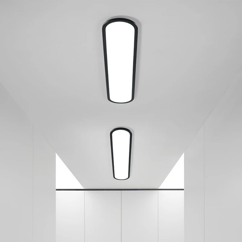 lustre moderne nordique simple led rectangulaire pour bar - vue 6 sur 22