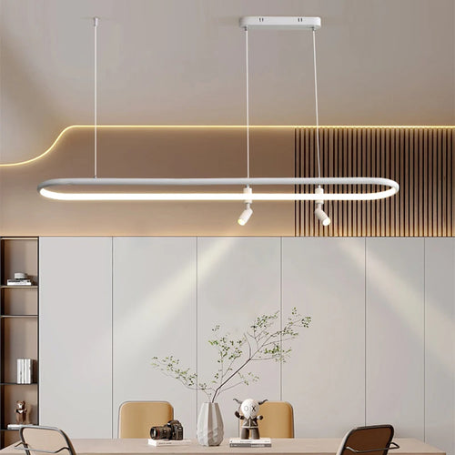 lustre nordique moderne pour décoration de table à manger - vue 6 sur 12