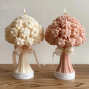 moule en silicone 3d bouquet de roses pour bougie