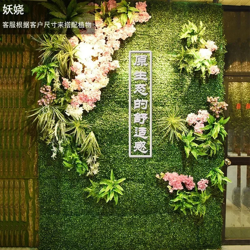 décoration végétale murale verte pour intérieur élégant - vue 22 sur 25