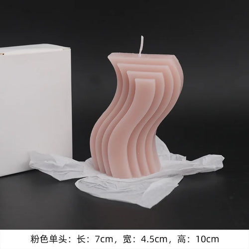 bougies parfumées géométriques en forme de u pour décoration intérieure - vue 17 sur 27