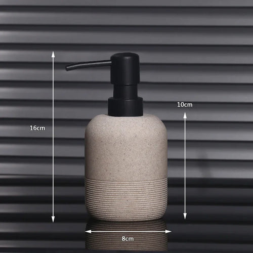 bouteille d'émulsion en grès pour salle de bain luxe - vue 12 sur 11