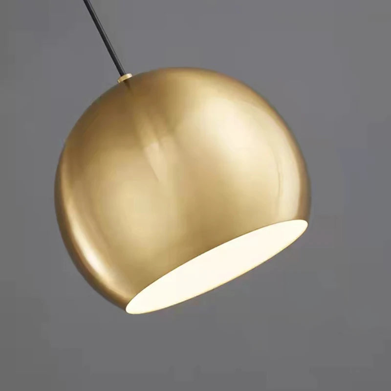 suspension vintage en cuivre pour intérieur moderne et élégant - vue 5 sur 8