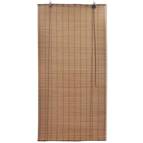 Store enrouleur occultant style naturel pour fenêtre intérieur - vue 3 sur 6