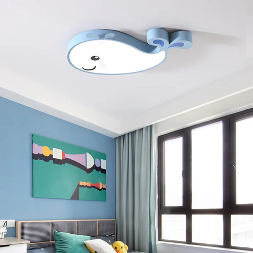 plafonnier led baleine éclairage créatif moderne pour enfant - vue 6 sur 15