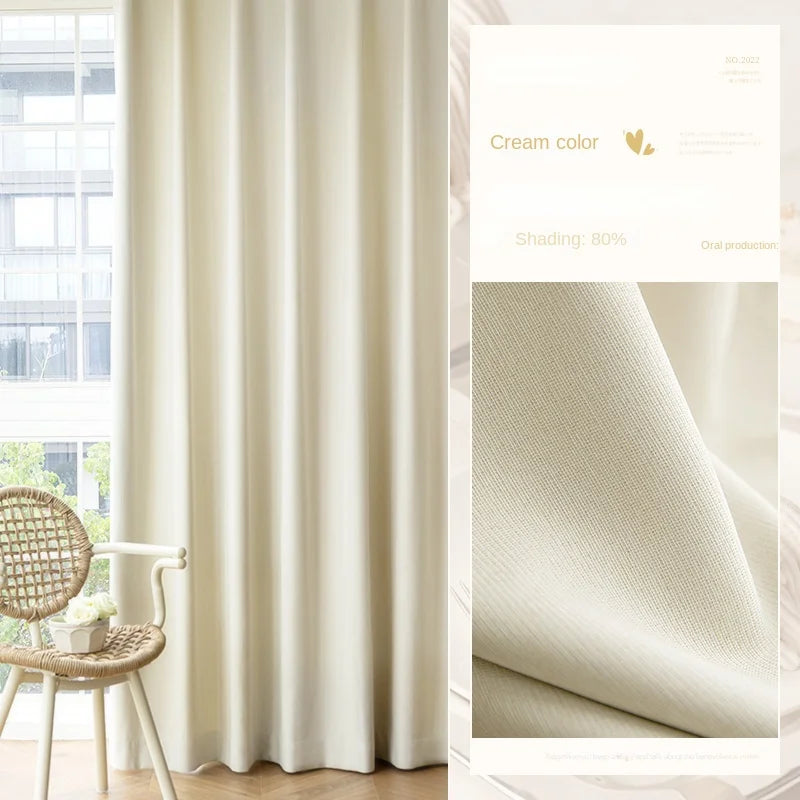 Rideau occultant plissé style moderne pour salon chambre - vue 7 sur 16