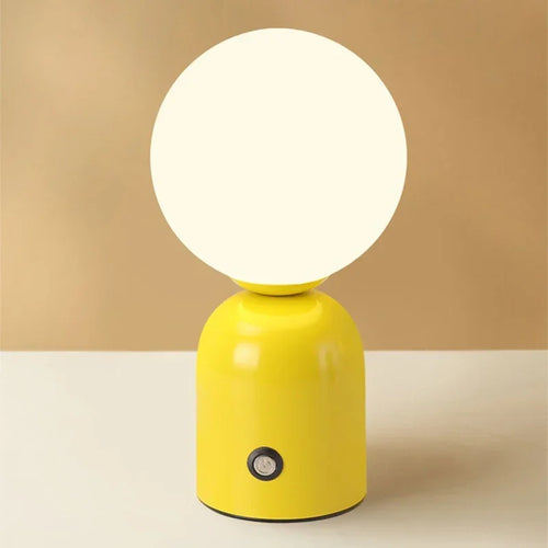 lampe à poser led tactile rechargeable avec intensité variable - vue 6 sur 8