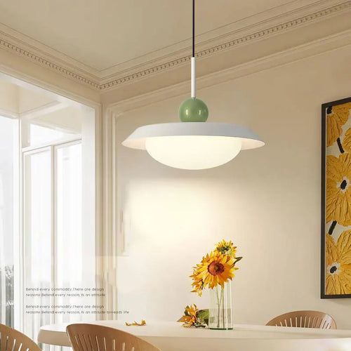 Suspension nordique led décoration maison éclairage intérieur - vue 4 sur 18