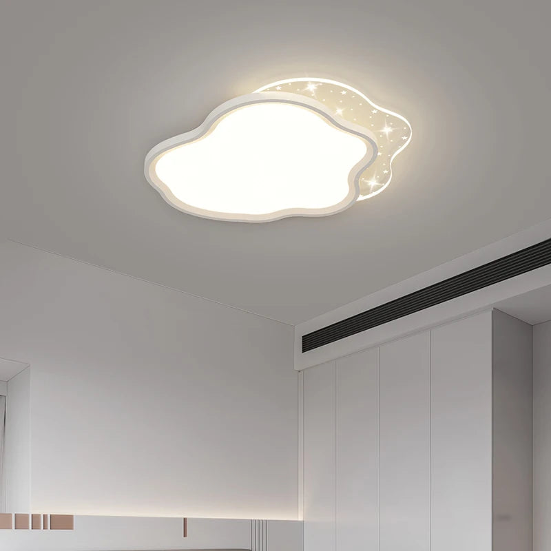lustre nuage lumineux suspension décoration intérieure luminair - vue 3 sur 12