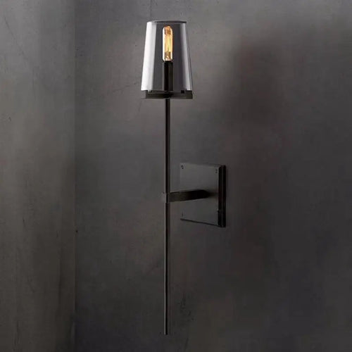 applique murale led en verre pour éclairage intérieur moderne - vue 6 sur 10