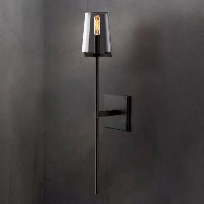 applique murale led en verre pour éclairage intérieur moderne - vue 5 sur 10