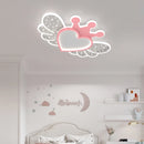 lustre led ultra lumineux moderne nordique avec décoration d'amour