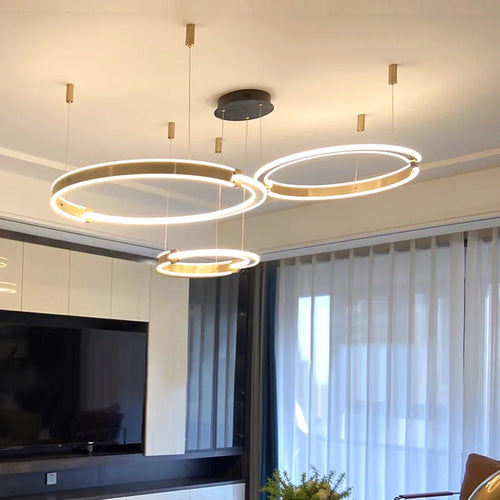 lustre moderne en style nordique pour décoration intérieure suspendue - vue 3 sur 16