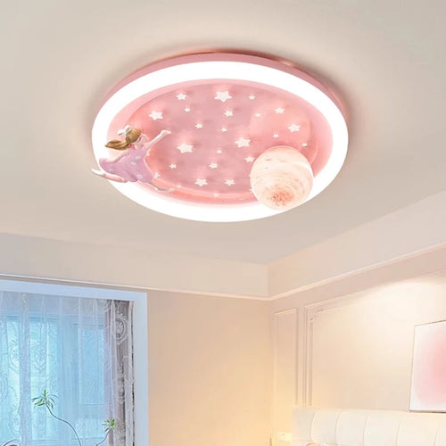 plafonnier mignon pour chambre enfant licorne astronaute décoratif - vue 2 sur 9