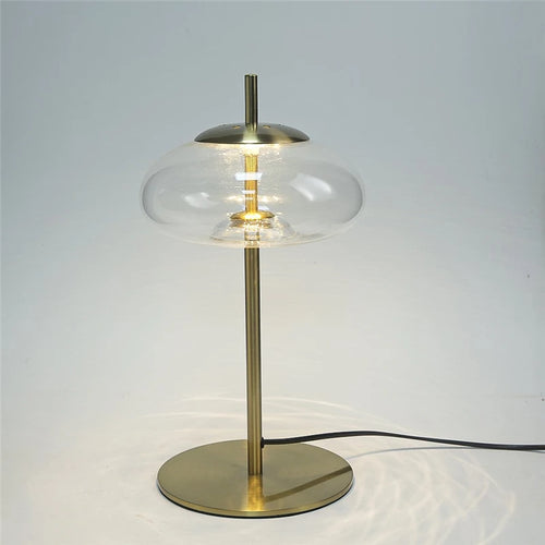 lampadaire minimaliste en verre design pour intérieur moderne - vue 3 sur 8