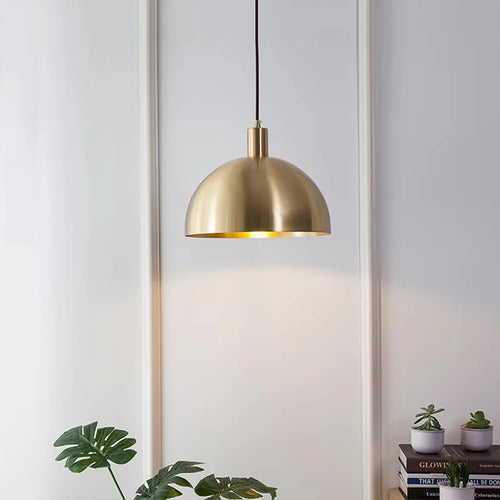 suspension en laiton nordique pour décoration intérieure moderne - vue 2 sur 6