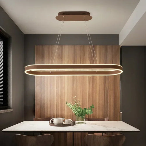 suspension à led moderne pour décoration intérieure élégante - vue 4 sur 19