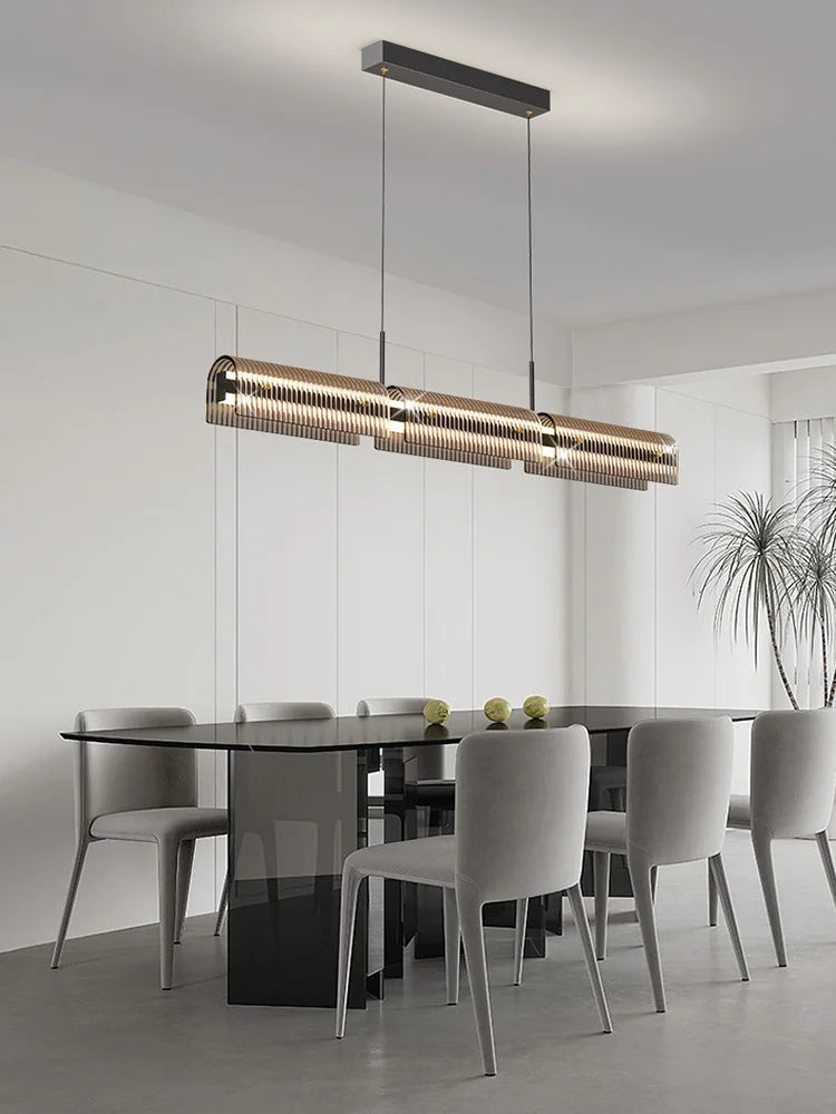 lustre nordique pour éclairage de table et cuisine - vue 2 sur 9